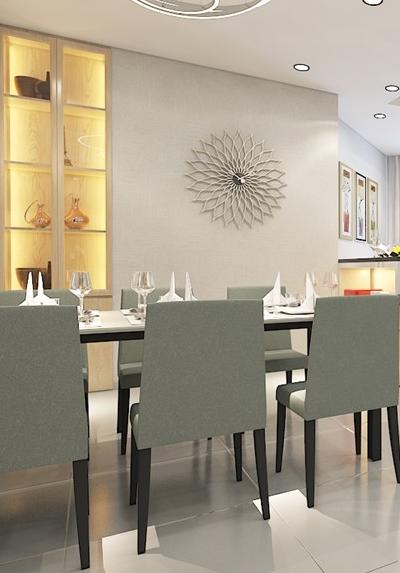 Tủ bếp gỗ công nghiệp laminate hiện đại - Mẫu 006